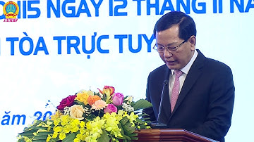 Tòa án nhân dân tối cao triển khai Nghị quyết về Tổ chức phiên tòa trực tuyến