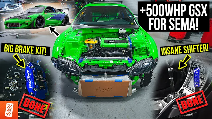 Building a Modern Day (Fast & Furious) 1998 Mitsubishi Eclipse GSX - Part 15 - It's getting insane..