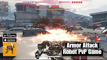 Armor Attack: Robot PvP Game | Gameplay | New Game Lauch | First Look