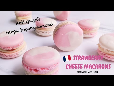 Video: Macarons Tepung Terigu - Resep Langkah Demi Langkah Dengan Foto