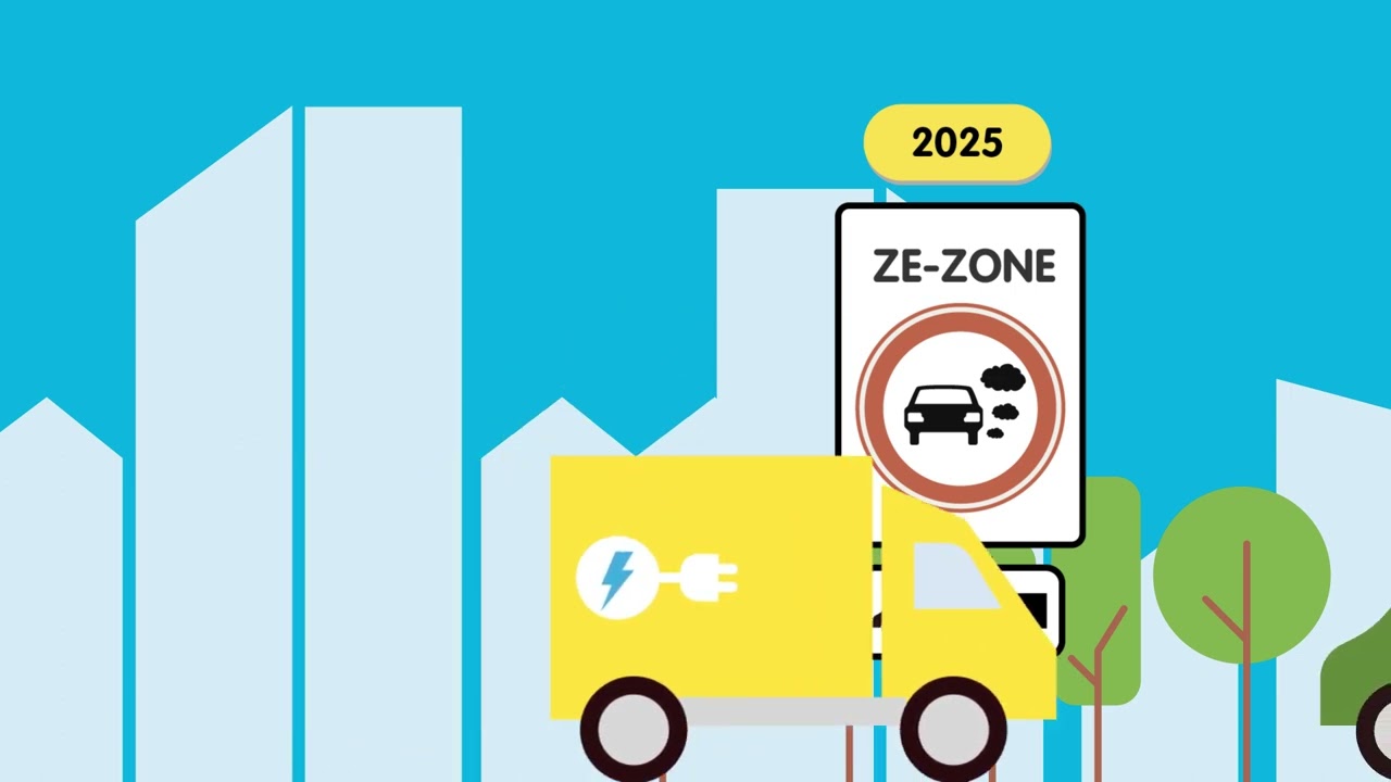 zero-emissiezones voor bestelauto's