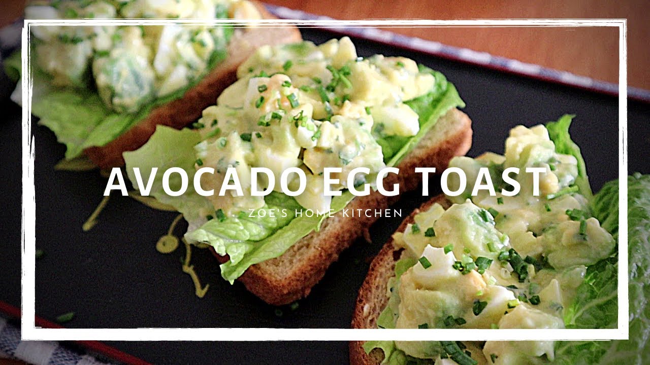 Best Avocado Egg Salad Toast - Cooking for Keeps