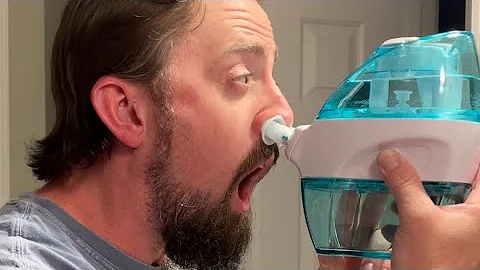 First time using NAVAGE Nasal Care!! RESULTS ARE DISGUSTING… wait until the end!!