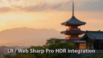 Batch export HDR photos via Web Sharp Pro
