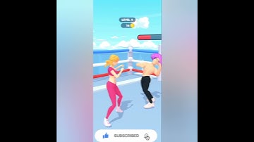 MAX LEVEL GIRLS ATTACK 🤼‍♀️⛔ all levels Walkthrough gameplay (Android IOS) #shorts