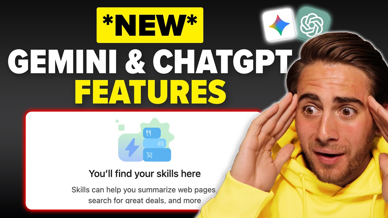Google Gemini & ChatGPT’s New Features Are CRAZY! (New Skills Features)