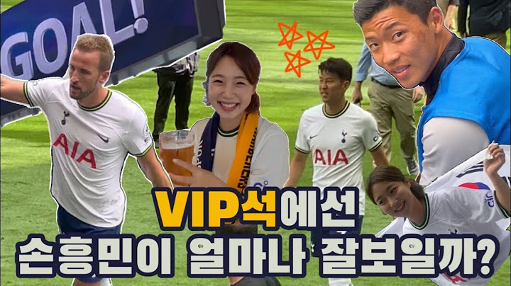 토트넘 울버햄튼전 직관! 리뷰 / 손흥민 황희찬 선수가 내 눈 앞에 !? VIP좌석 구석구석 파헤치기 💛💙