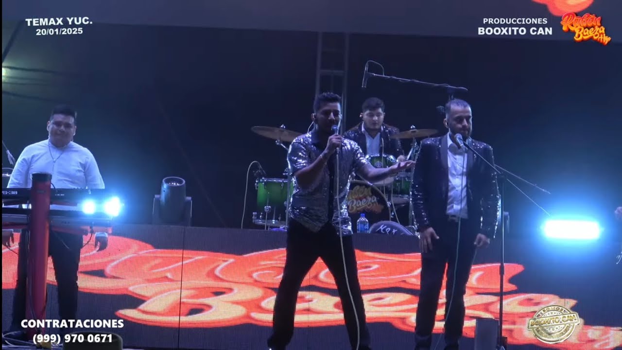 RUBÉN BAEZA HIJO  🎶 EN VIVO  2025 TEMAX YUCATÁN 🎹 SERIE 2🅱