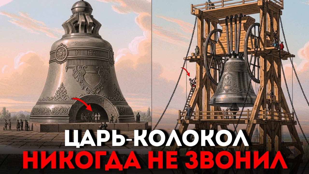 АКУСТИЧЕСКОЕ ОРУЖИЕ 18 ВЕКА. Истинное назначение Царь-Колокола, о котором МОЛЧАТ
