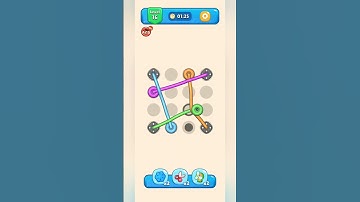 Tangled Line 3D Level 16 #mobilegaming #gaming #puzzlegame #tangled