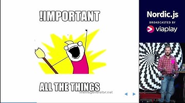 Nordic.js 2015 • Joakim Carlstein - Lightning talk