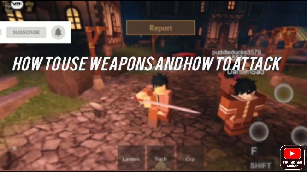 ROBLOX Kingdom Life Ll How To Use Weapons And How To Attack Matthew 