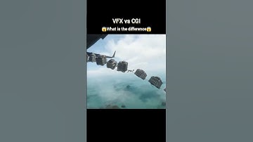 😱Difference between VFX vs CGI😱 by#lostinfacts _ _ /#shorts.