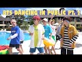 BTS DANCING IN PUBLIC AND STREET PT. 2