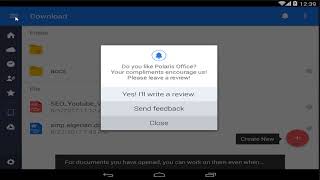 How To Get Started With Polaris Office 2017 For Android Tutorial screenshot 1