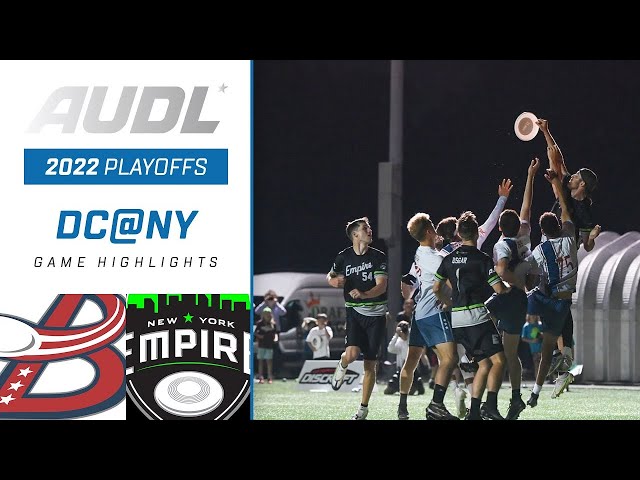 2022 AUDL Playoff Schedule