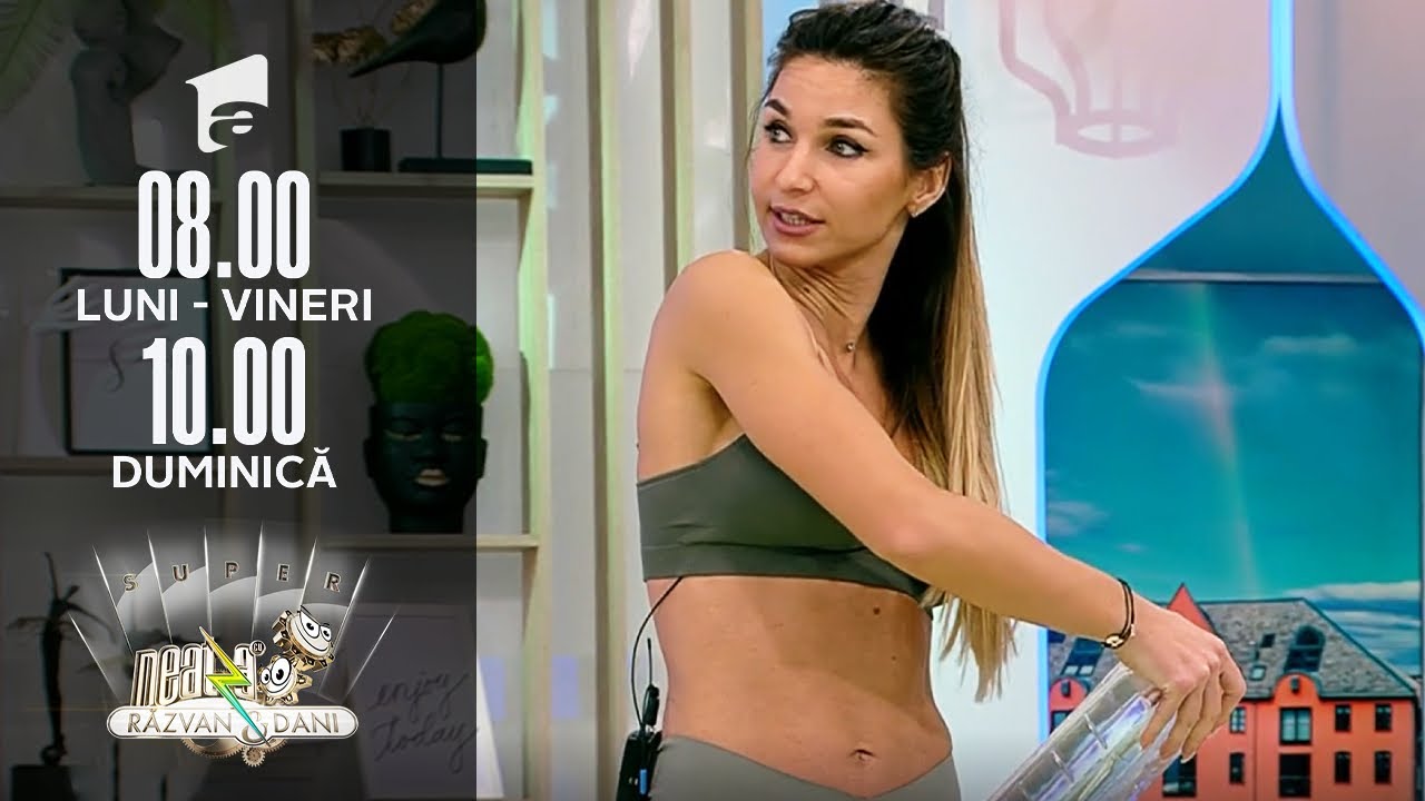 Super antrenament cu ajutorul unui pet de apă plată, cu Diana Stejereanu | Fitness la Neatza