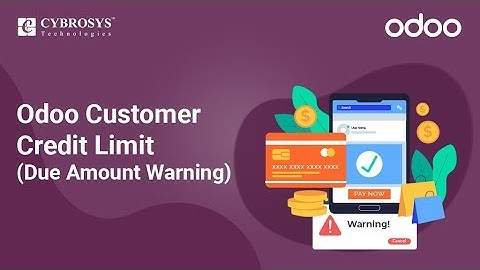 Odoo 12 - Customer Credit Limit With Due Amount