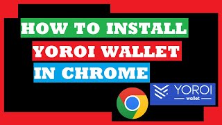 how to install yoroi wallet