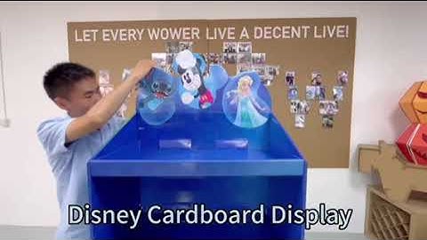 WOW Display | Custom Cardboard Toy Display Stand