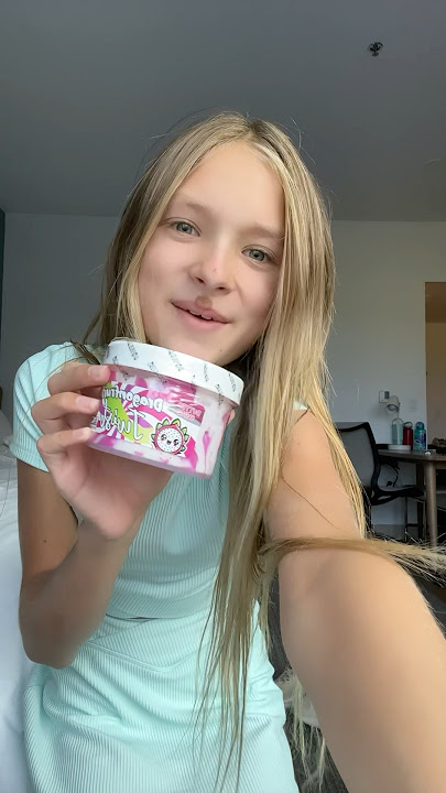 DOPE SLIME!! Not sponsored, but would love to be! 😍✨🩵￼ #shorts #butterslime #asmr