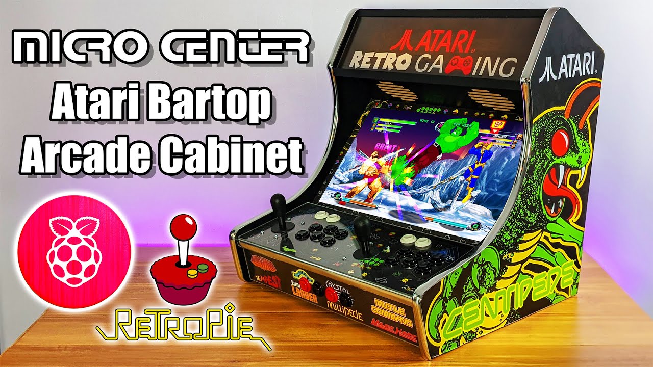 Raspberry Pi Atari Bartop Arcade