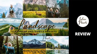 Landscape Lightroom Presets Review | Lightroom Mobile Presets DNG | Outdoor Nature Lightroom Presets screenshot 5