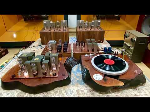 Pure straight tonearm zero offset with Satin M14 MC high output cartridge