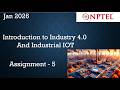 Introduction to Industry 4.0 and Industrial IoT Assignment 5 Answer Week 5 Jan 2026 | Jan 2026
