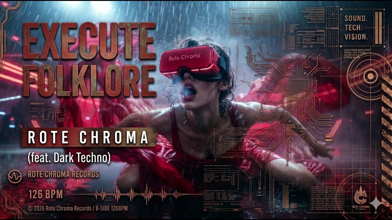 Assista a Execute Folklore | Rote Chroma | Dark Techno 126 BPM no YouTube Assista a Execute Folklore | Rote Chroma | Dark Techno 126 BPM no YouTube