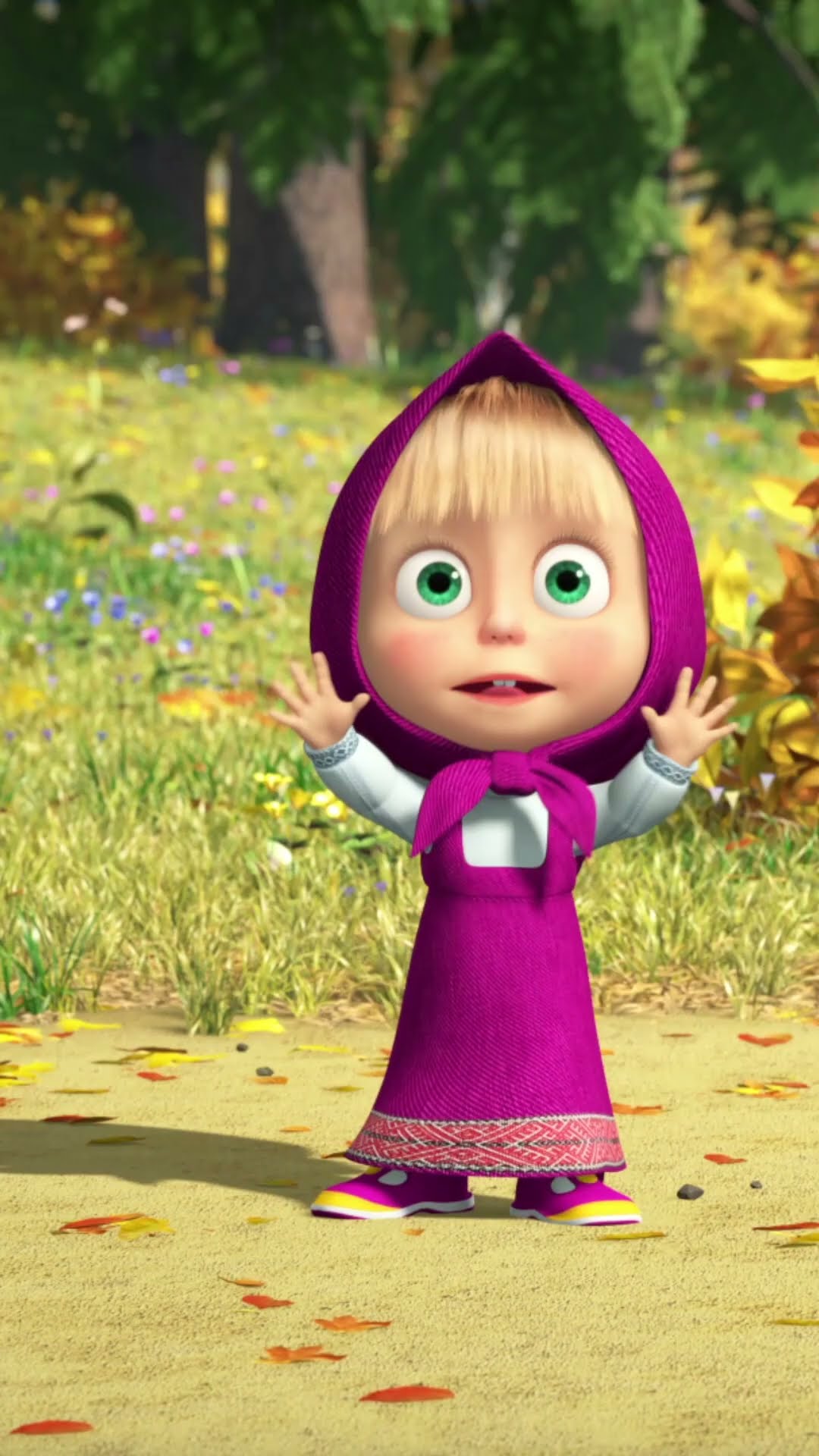 ما هو مطر الفطر؟ ?☔ mashabeararabic #shorts #arabic #mashaandthebear# #ماشاوالدب #مضحك #كرتون