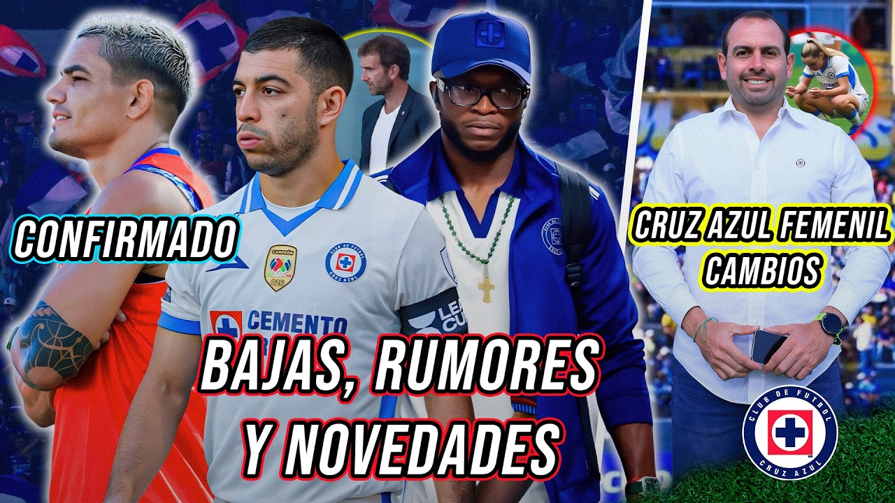 Cruz Azul SIN ENTRENADOR, Mercado de FICHAJES con RUMORES, Lira y Toro DEFINEN su FUTURO ¿SE VAN?