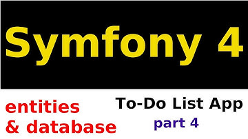 Make entity in Symfony and use it - Symfony 4 CRUD tutorial