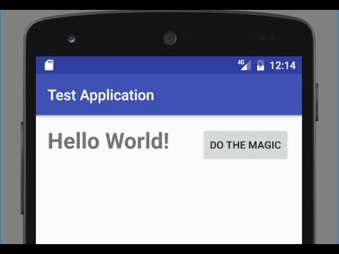 Creating a Button: Android Programming
