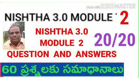NISHTHA 3.0 MODULE 2 QUIZ ANSWERS