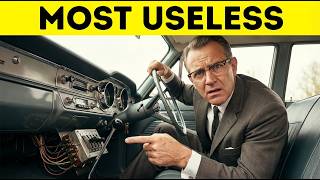 25 USELESS Car Features That DISAPPEARED For A Reason
