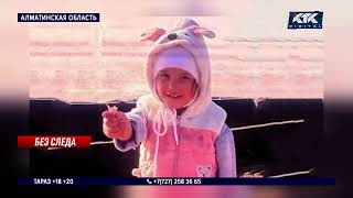 В деле о пропаже 3-летней девочки в Алматинской области появились подозреваемые