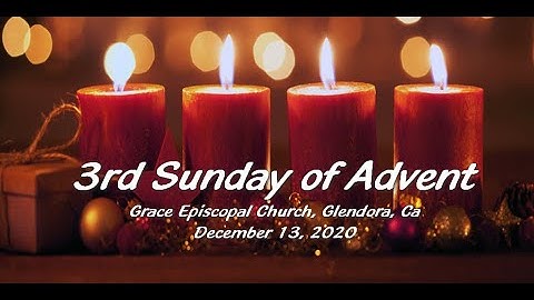Third Sunday of Advent, Holy Communion Service