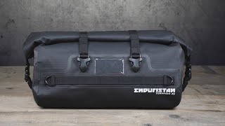 キャンプツーリングにも最適な防水シートバッグ【エンデュリスタン】トルネード２ドラムバッグ