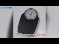 Mechanical Analog Bathroom Scale for Body Weight | High Accuracy &amp; Easy-to-Read Dial