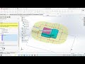 #solidworks#Surface#Parting line+parting surface 6
