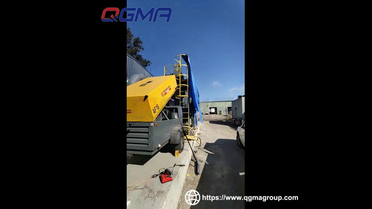 QGMA sandblasting room working video 2