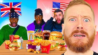 SIDEMEN USA VS UK 40,000 CALORIES CHALLENGE REACTION