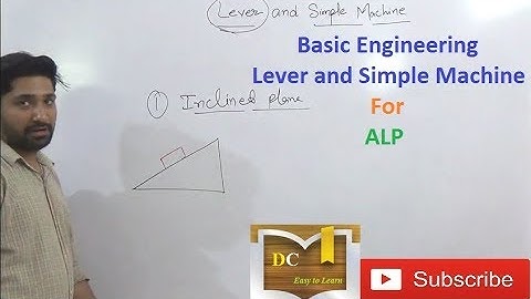 Basic Engineering Simple Machine & Levers CBT2  Railway