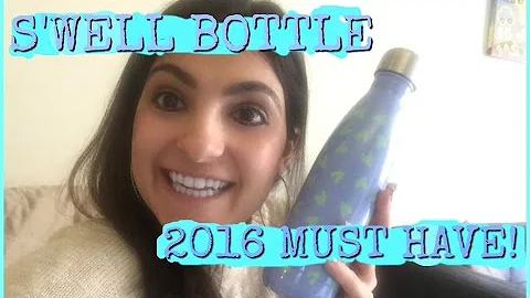 S'well Water Bottle Review - 2016 Must Have | BuzzChomp | Video blog