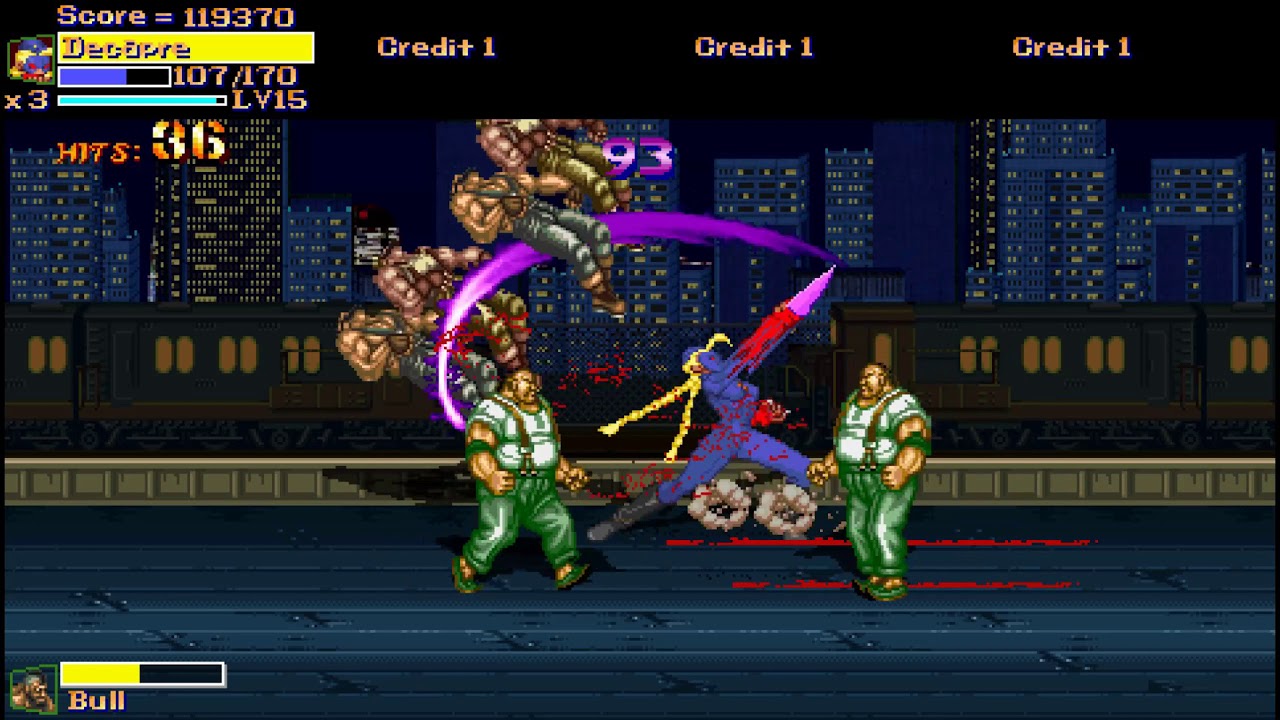 Final Fight LNS Ultimate MUSOU complete play Decapre