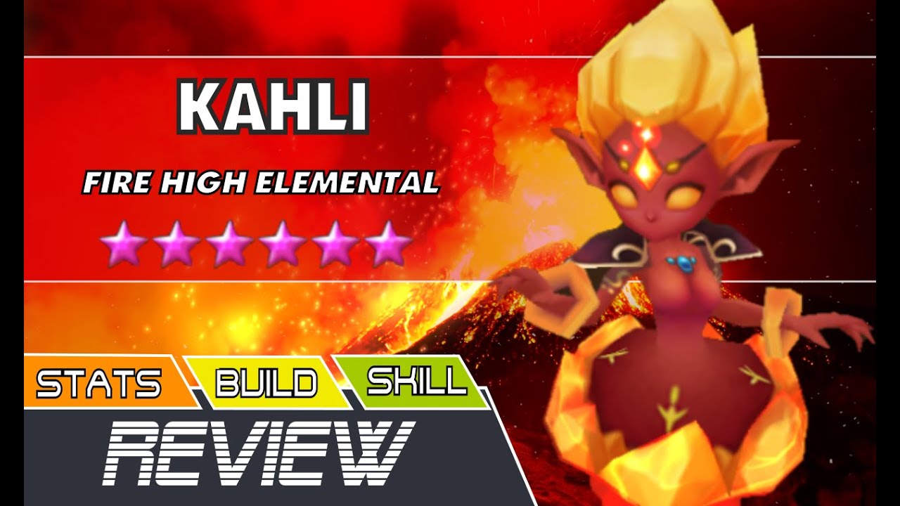 KAHLI - FIRE HIGH ELEMENTAL | REVIEW | SUMMONERS WARS - YouTube