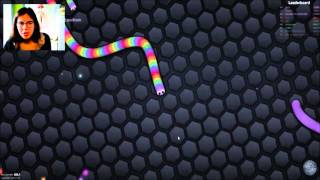 Slither.io - OVERAL SLANGEN! screenshot 2