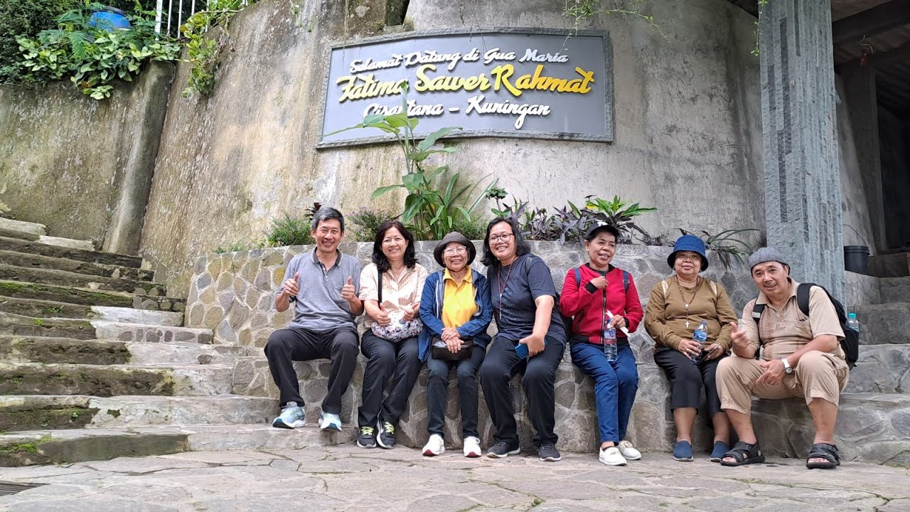 TERKINI ... GUA MARIA FATIMA SAWER RAHMAT CISANTANA, KUNINGAN YANG  KIAN CAKEP