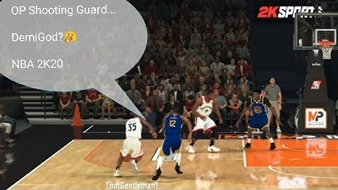OP Shooting Guard DemiGod Build NBA 2K20